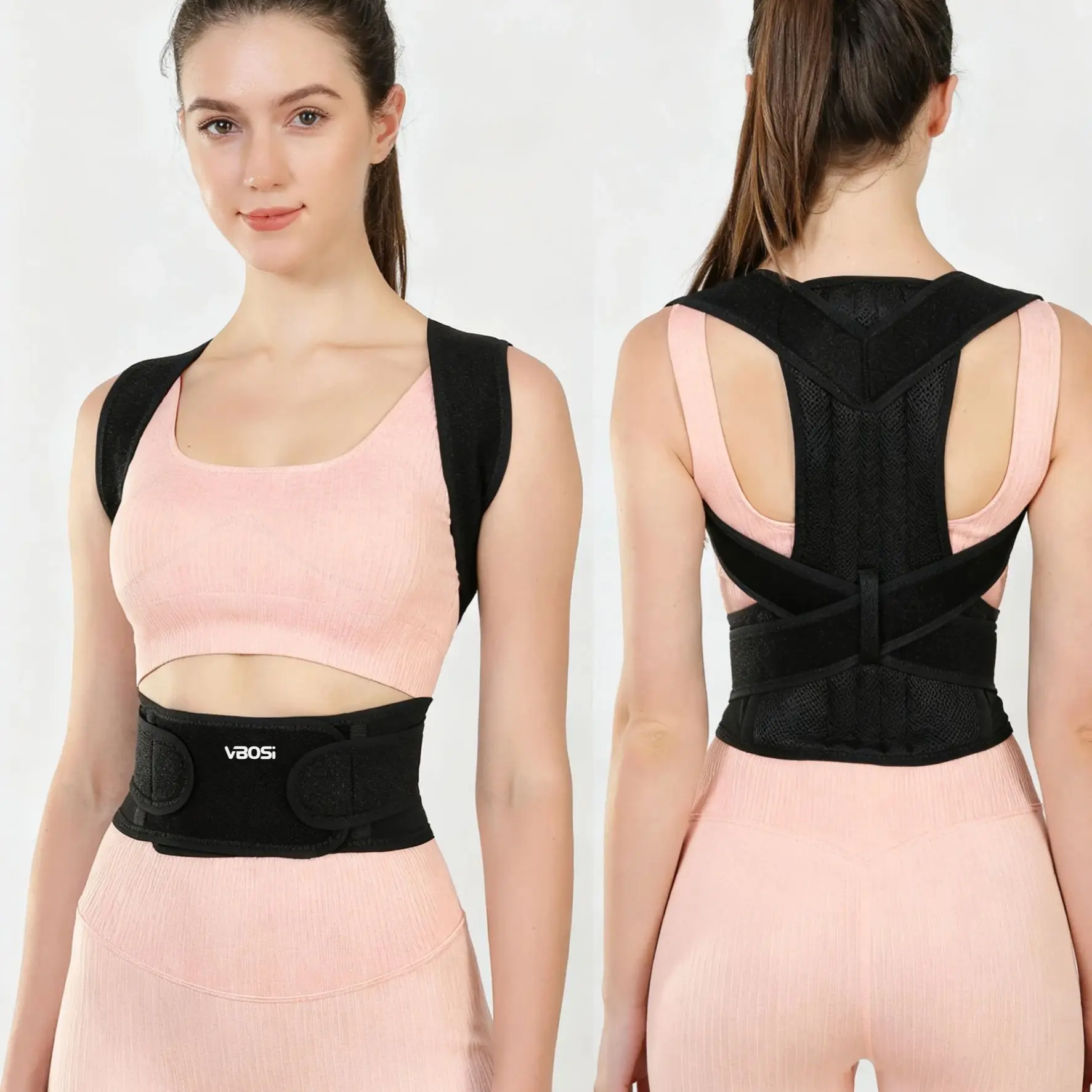 Posture Corrector Back - VBOSi, correttore posturale sportivo regolabile per