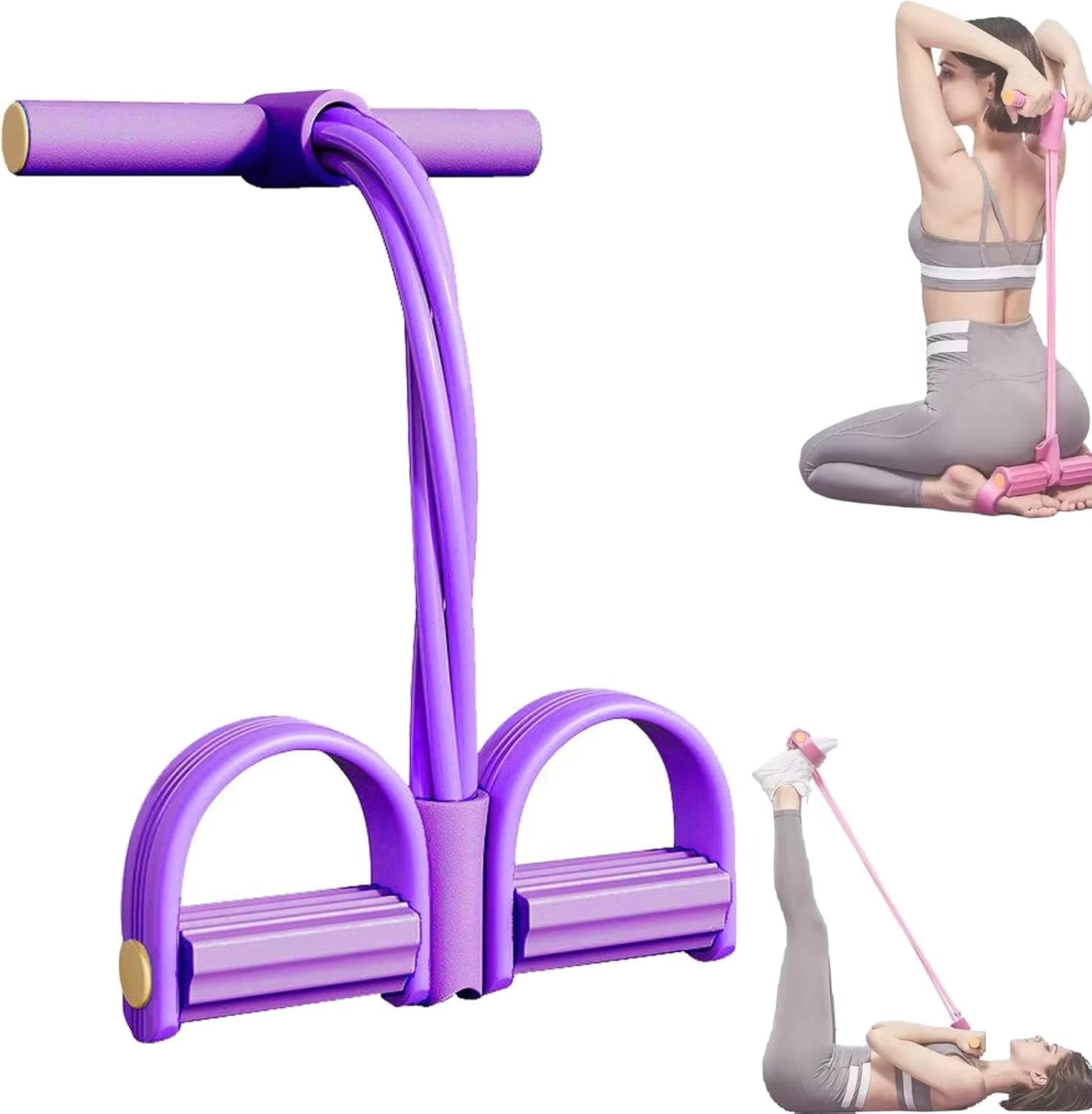 Yoga Fitness Resistance Band - Banda elastica per yoga con 4