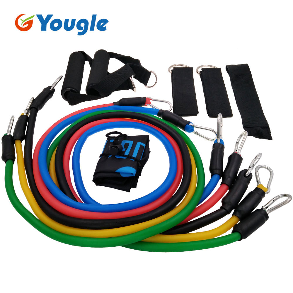 Yoga Fitness Resistance Band - YOUGLE 11 pz/set tirare la corda