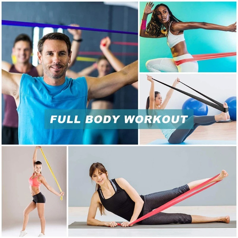 Fasce di Resistenza in Lattice - Yoga Fitness Resistance Band recensione e prezzo