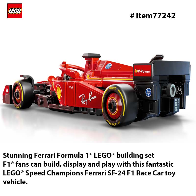 LEGO 77242 Speed Champions Fer - Victor Racket Jetspeed recensione e prezzo