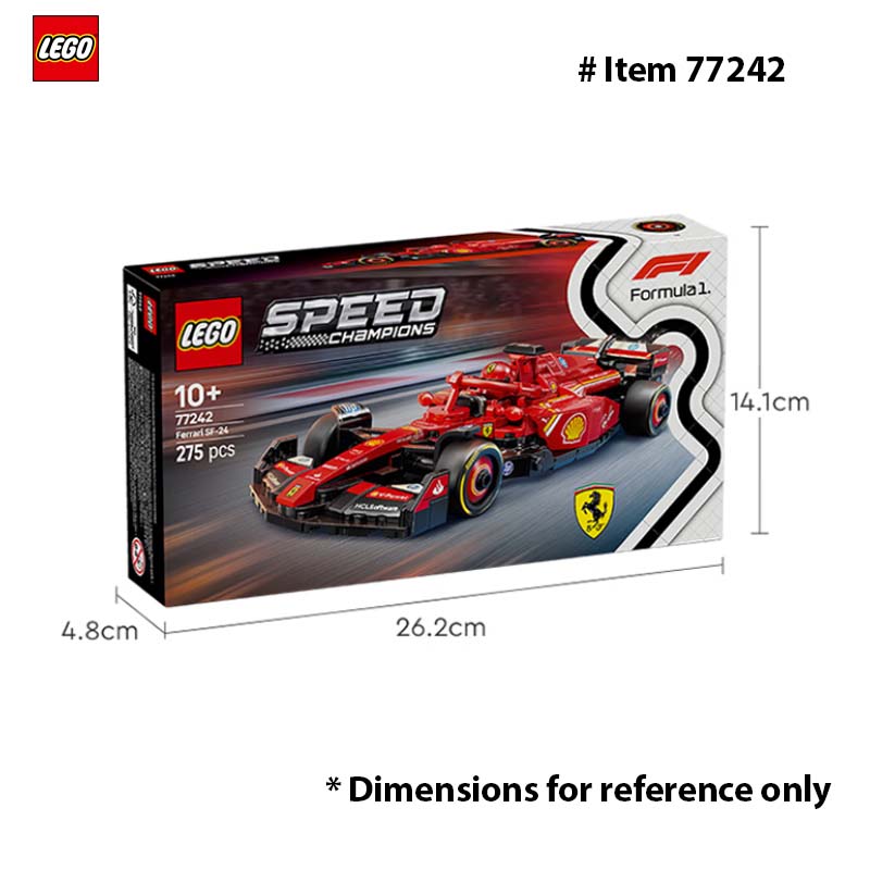 LEGO 77242 Speed Champions Fer - Victor Racket Jetspeed recensione e prezzo