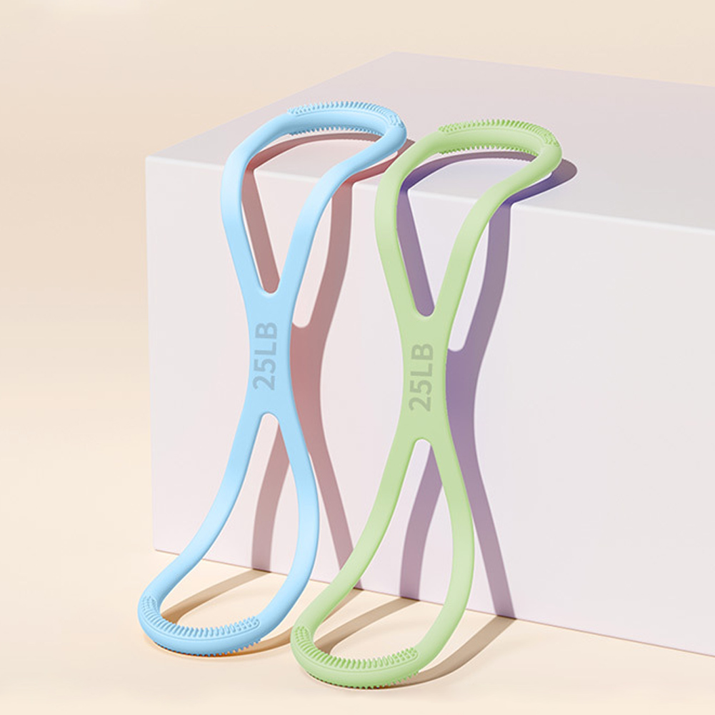 Figura 8 Fascia di resistenza  - Yoga Fitness Resistance Band recensione e prezzo