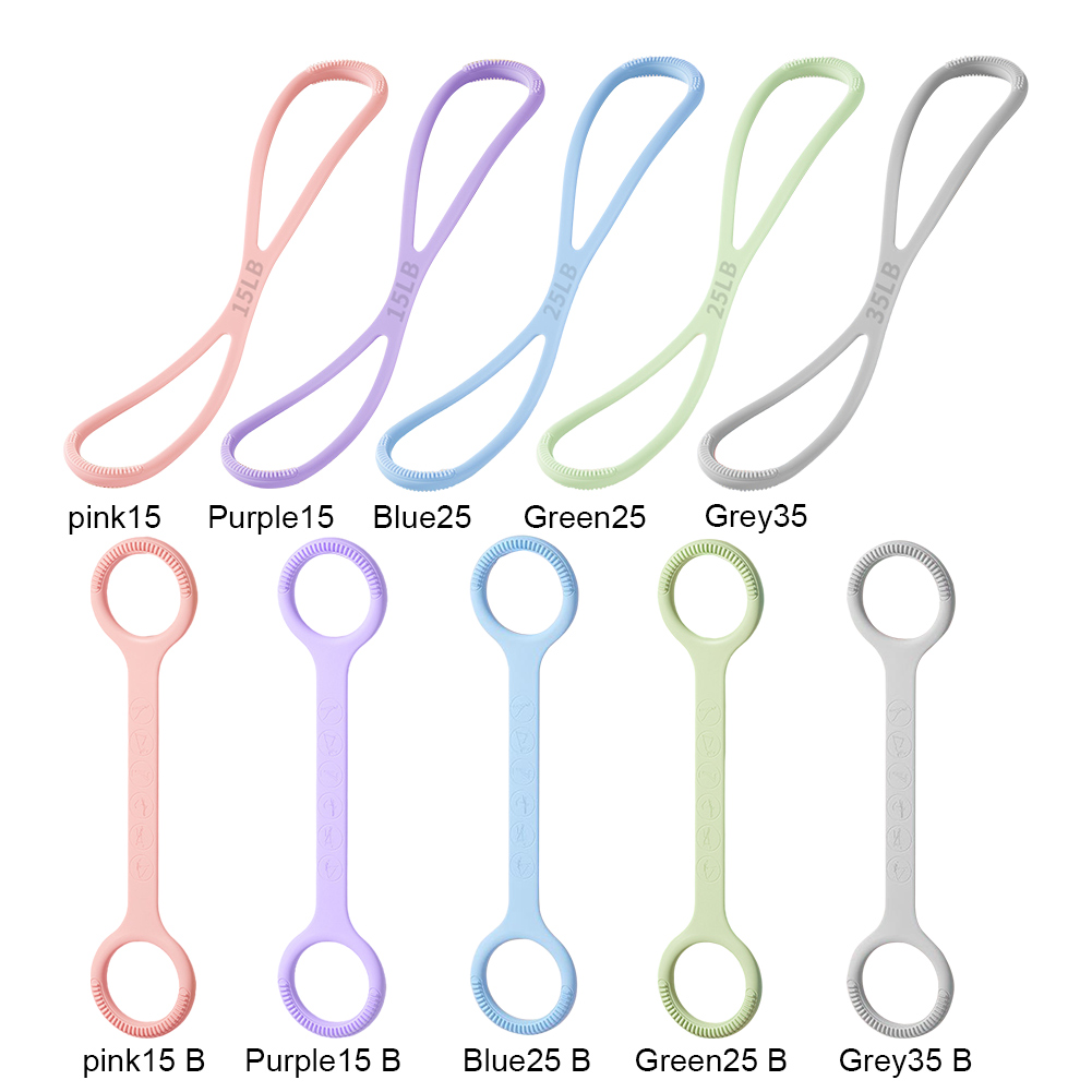 Figura 8 Fascia di resistenza  - Yoga Fitness Resistance Band recensione e prezzo
