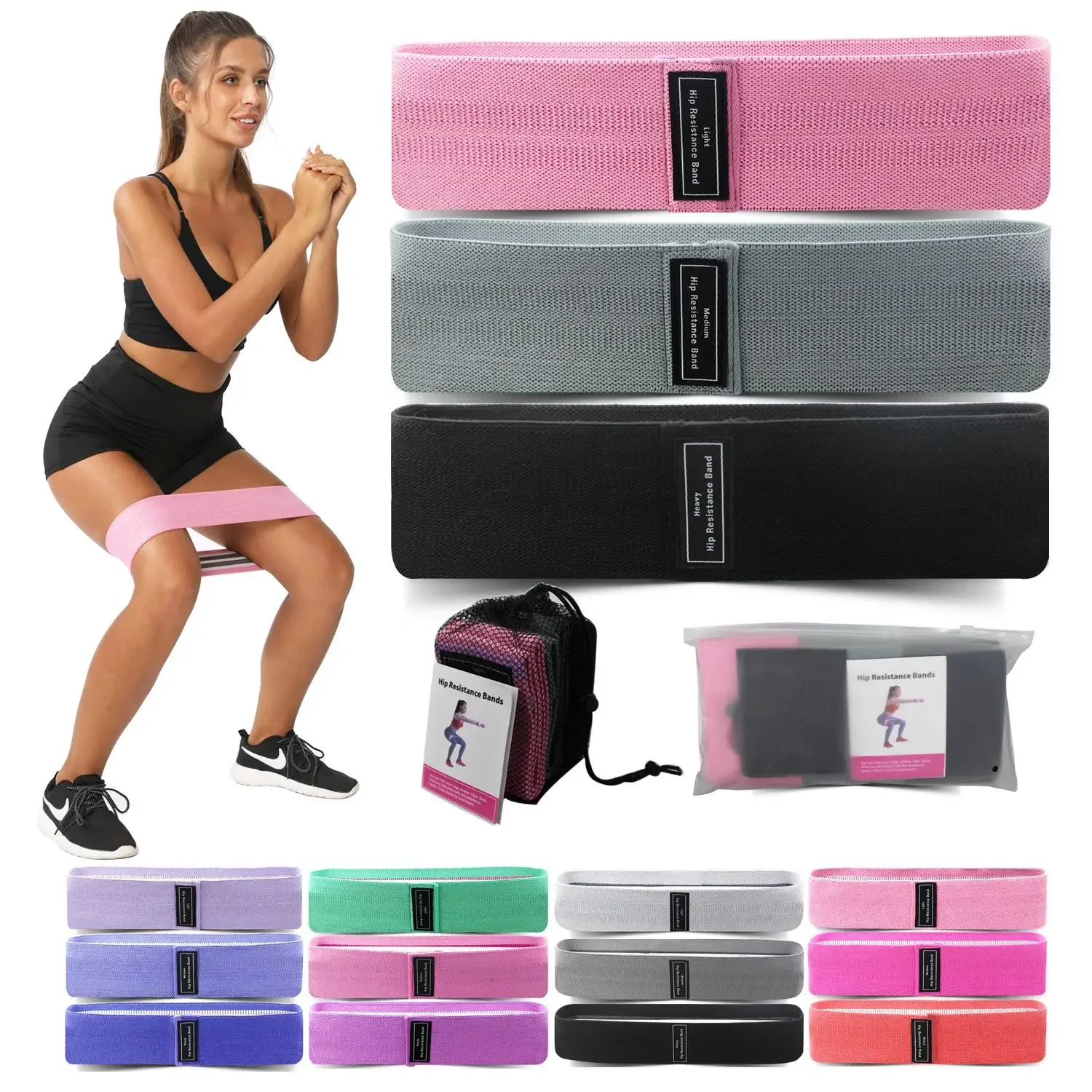 1/2/3PCS Fasce Elastiche Fasce - Yoga Fitness Resistance Band recensione e prezzo