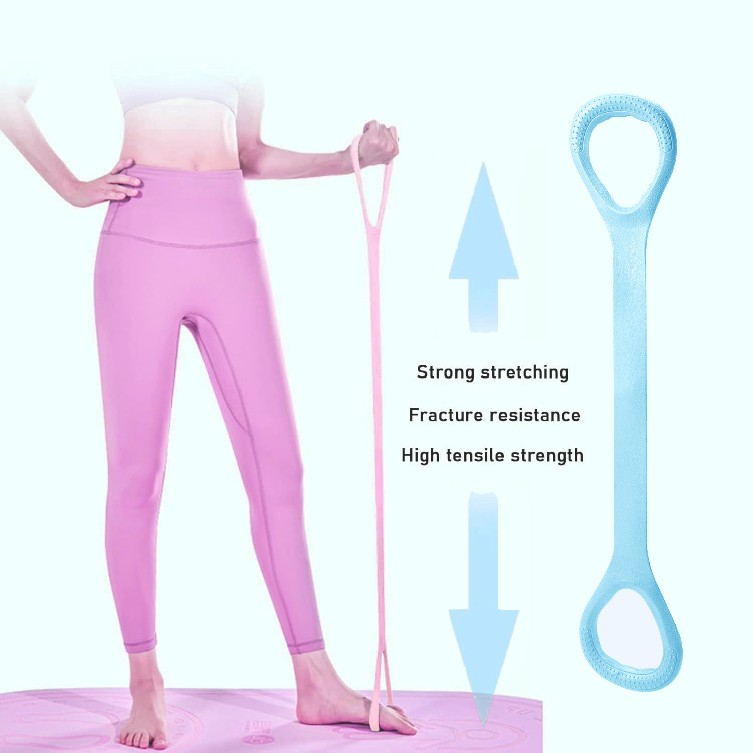 8 Fasce di Resistenza per Fitn - Yoga Fitness Resistance Band recensione e prezzo